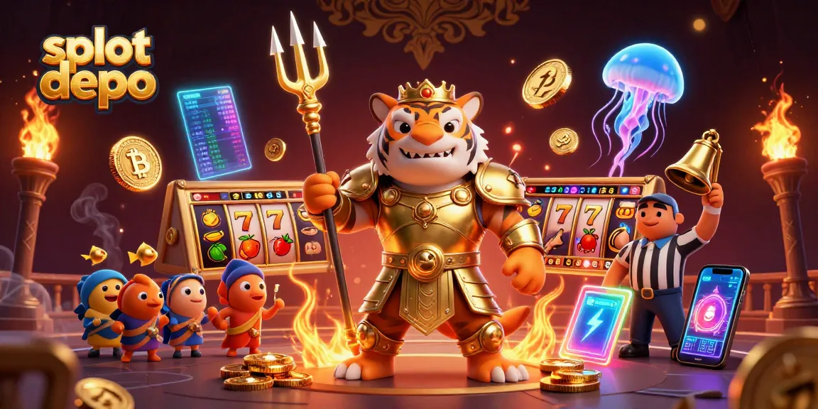 Slot depo memikat dengan jackpot slot dan ikan 3D menghibur di koloseum bawah laut