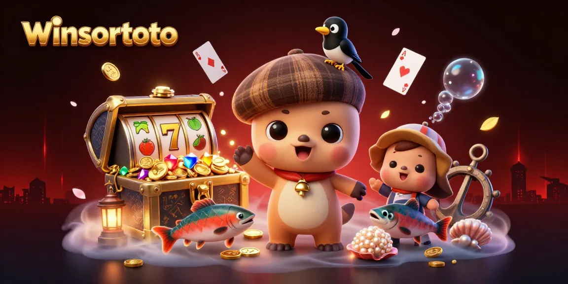 Menangkan jackpot dan petualangan slot menarik di winsortoto dengan karakter 3D yang ceria!