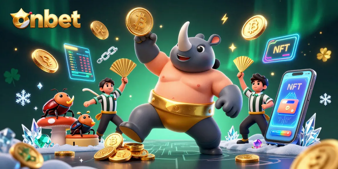 Explore thrilling onbet casino action with our lively 3D beetle illustration enhancing your gaming experience.