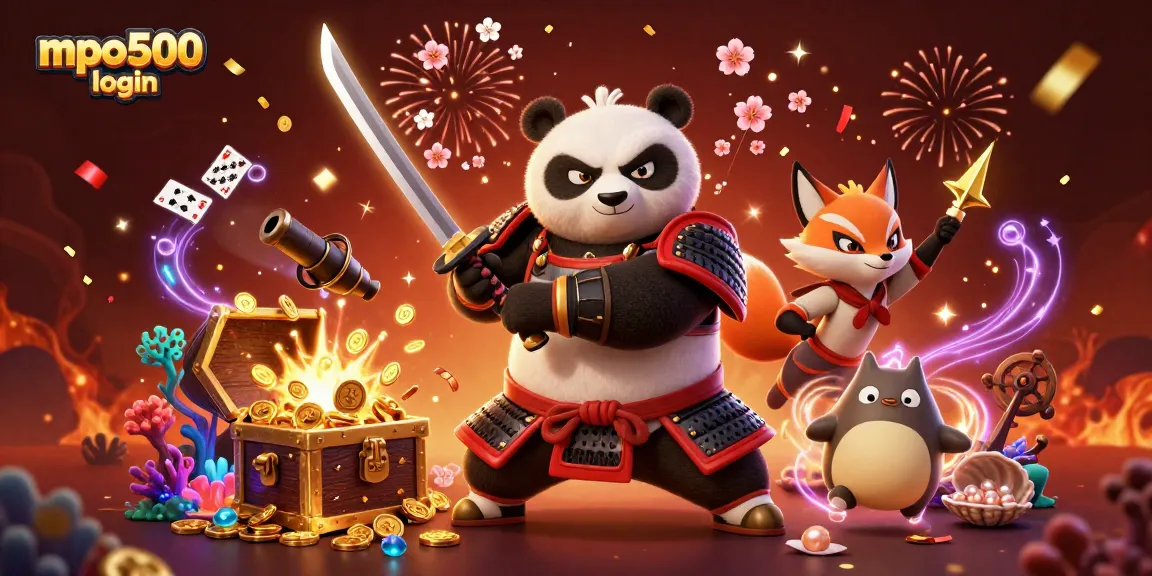 Engage in thrilling gaming adventures with mpo500 login, featuring dynamic characters and magical effects.