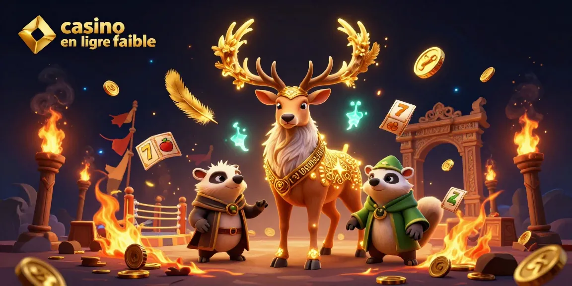 Venez découvrir l'univers des jeux avec notre illustration de casino en ligne fiable pleine d'œuvres d'art 3D.