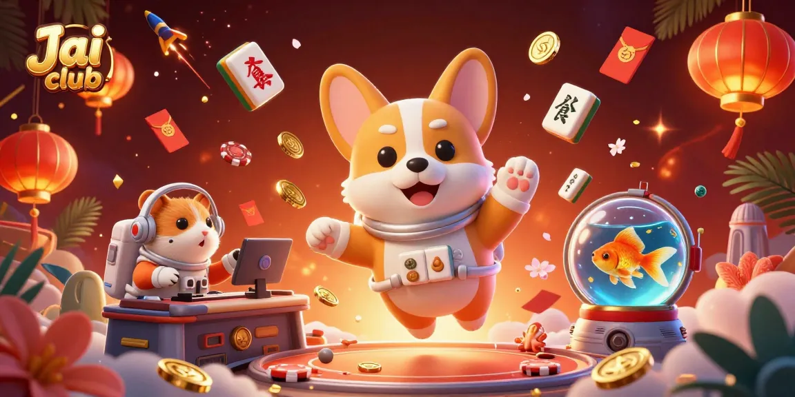 Play exciting games on Jai club with engaging characters and vibrant casino elements.