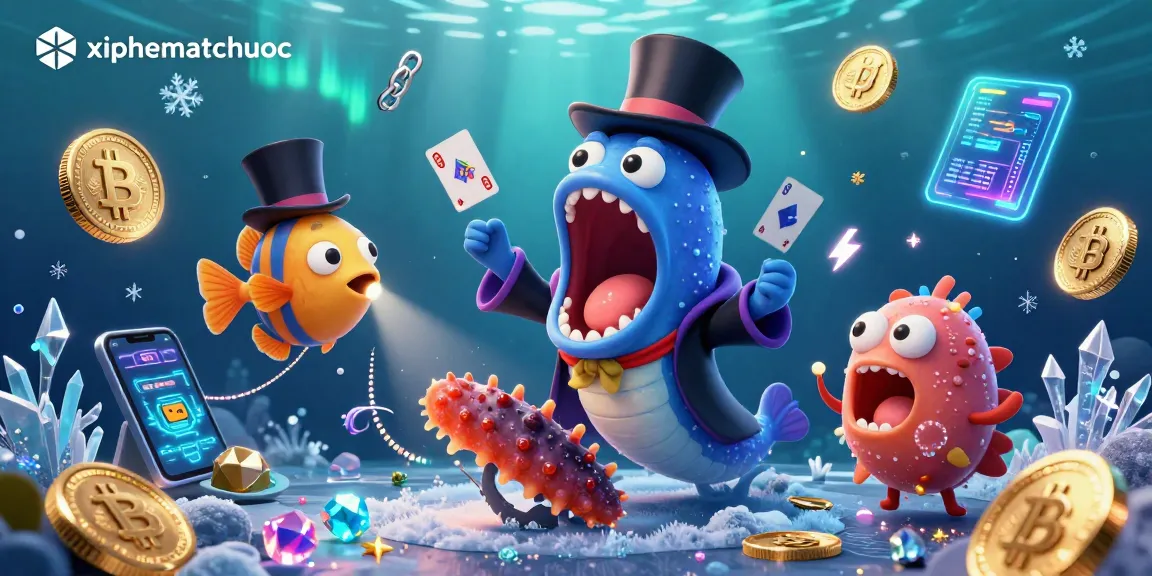 Engage with xiphematchuoc in a vibrant 3D magic-themed casino underwater scene.