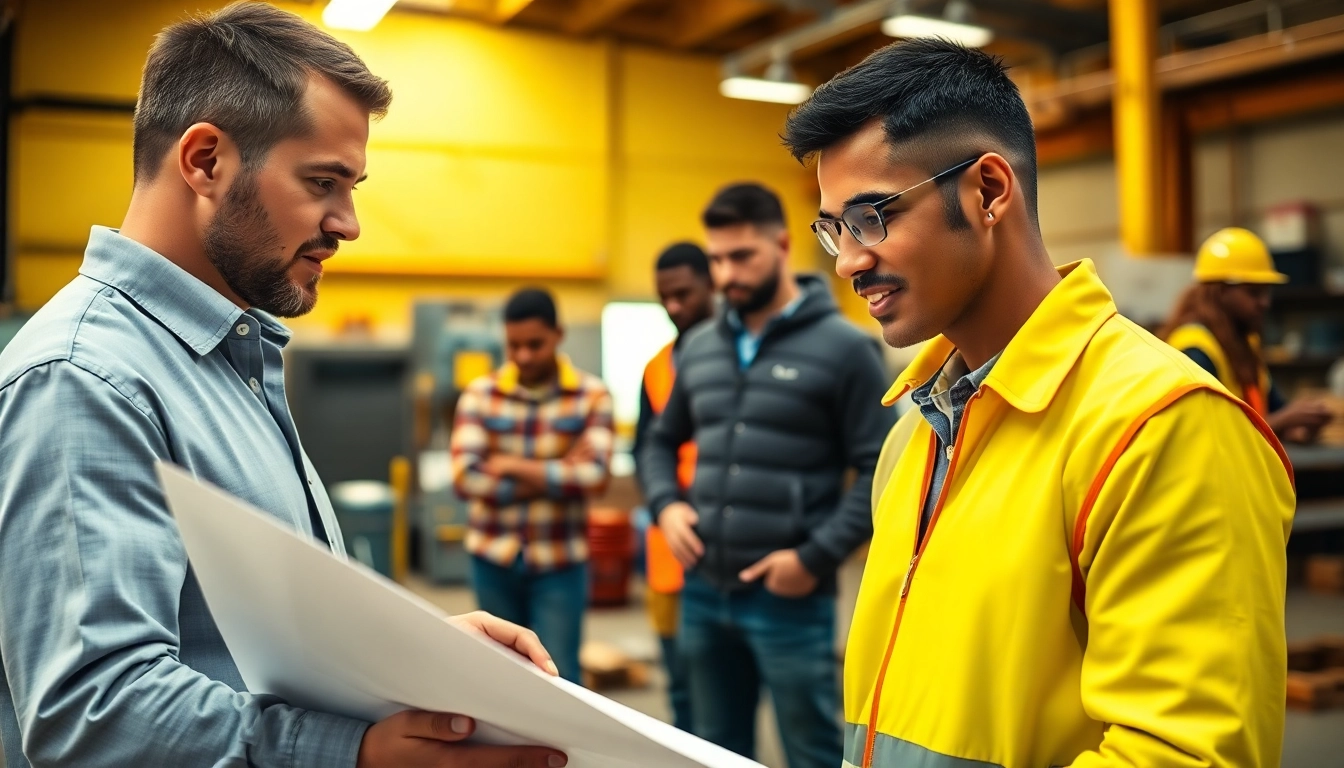 Contractors apprenticeship trust mission Texas highlights a professional contractor leading diverse apprentices in training.