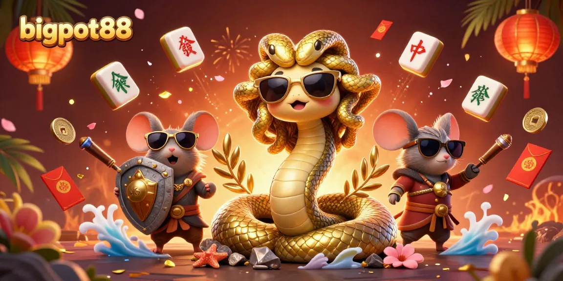 Experience the excitement of bigpot88 with engaging games surrounded by festive elements.