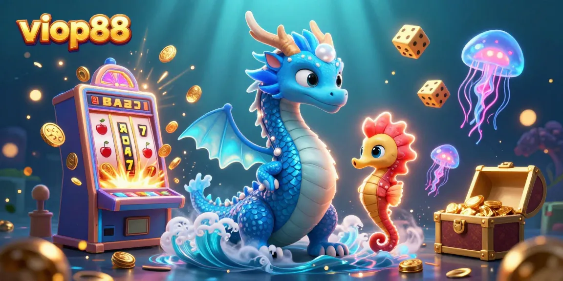Experience thrilling gaming adventures with viop88's unique underwater casino world.