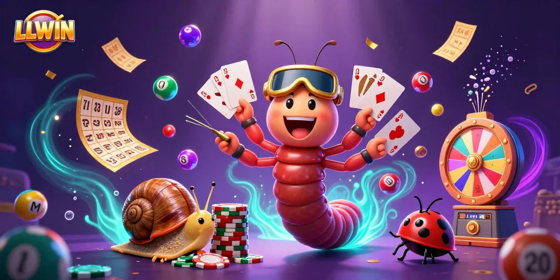 LLWIN brings excitement to online gambling with vivid characters and engaging lottery elements.