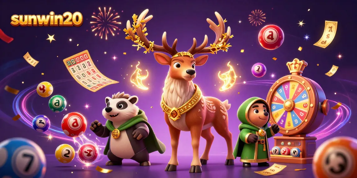 Engage with the exciting world of sunwin20 featuring vibrant lottery elements and enchanting characters.