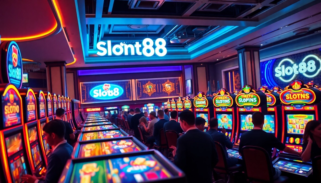 Menangkan di slot88 dengan keseruan permainan mesin slot di kasino yang hidup.