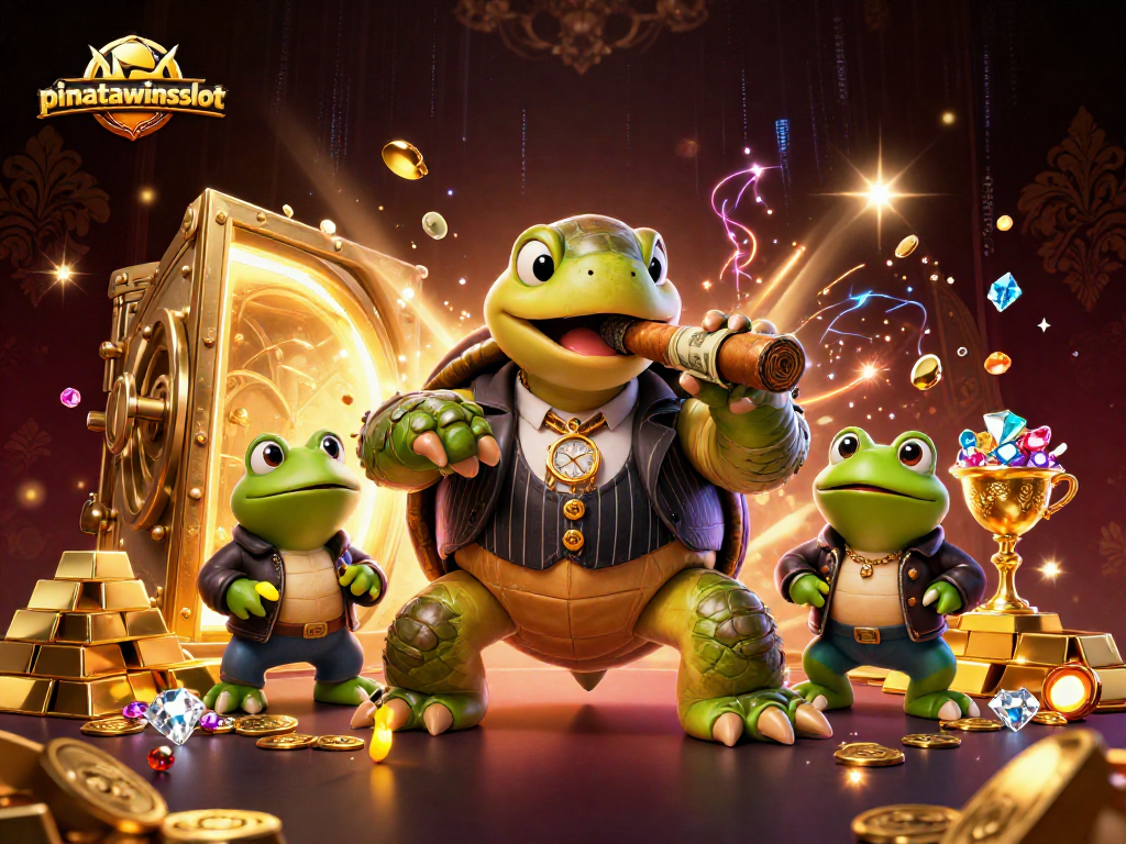 Join the pinatawinsslot excitement with colorful characters and dazzling gaming elements.