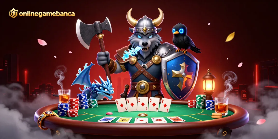 Experience thrilling blackjack action with onlinegamebanca's powerful gaming elements and characters.