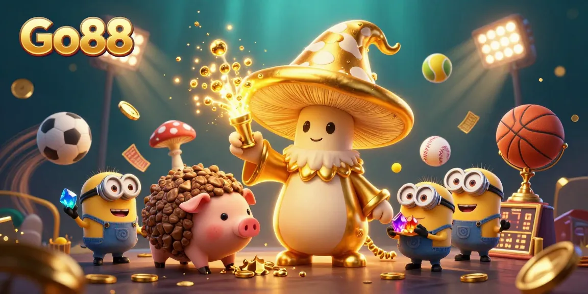 Experience the exciting world of Go88, featuring magical elements and dynamic sports games.