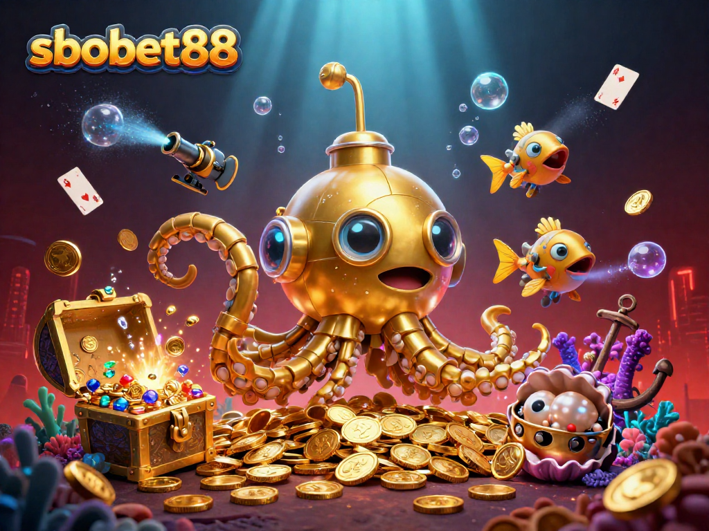 Experience sbobet88 with exciting betting action amidst a treasure-filled underwater adventure.