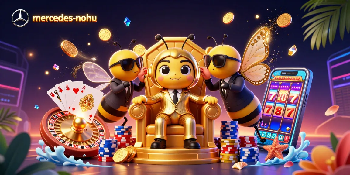 Experience exciting gameplay at mercedes-nohu's vibrant casino scene featuring a bumblebee mob boss.