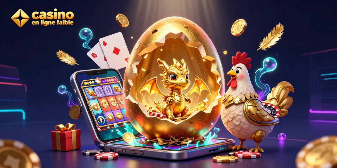 Découvrez un dragon doré dans un casino en ligne fiable avec des jeux d'argent dynamiques et colorés.