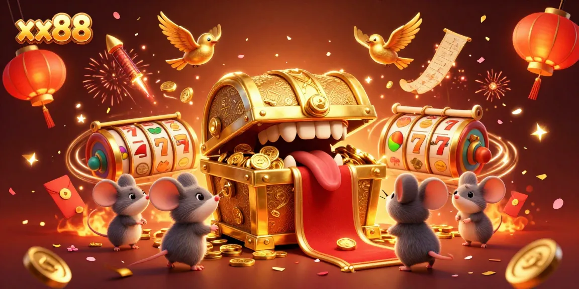 Experience thrilling slots at xx88 with vibrant treasures and festive visuals.