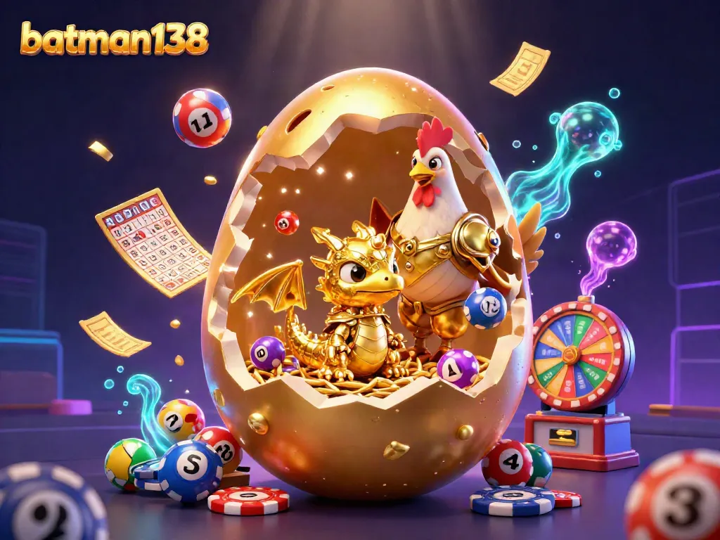 Engage with batman138's vibrant casino scene featuring a golden dragon and poker chips.